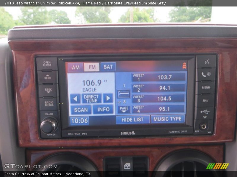 Flame Red / Dark Slate Gray/Medium Slate Gray 2010 Jeep Wrangler Unlimited Rubicon 4x4