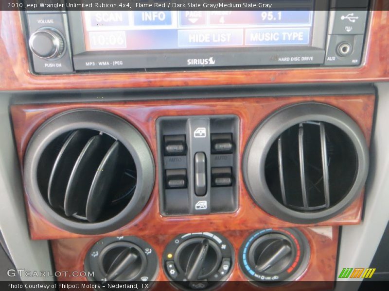 Flame Red / Dark Slate Gray/Medium Slate Gray 2010 Jeep Wrangler Unlimited Rubicon 4x4