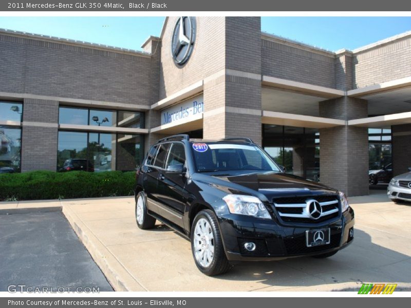 Black / Black 2011 Mercedes-Benz GLK 350 4Matic