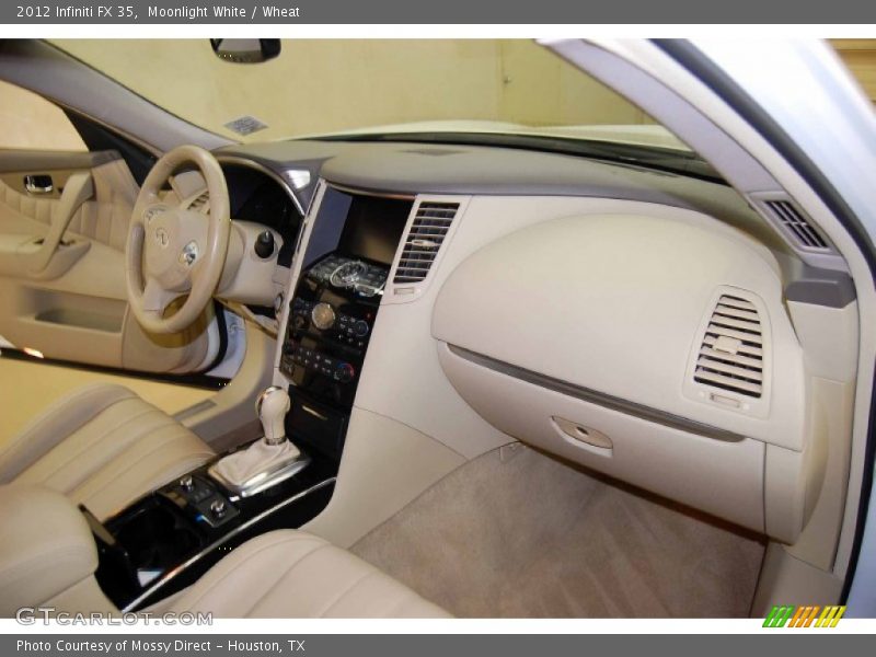 Moonlight White / Wheat 2012 Infiniti FX 35