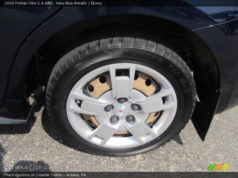Navy Blue Metallic / Ebony 2009 Pontiac Vibe 2.4 AWD