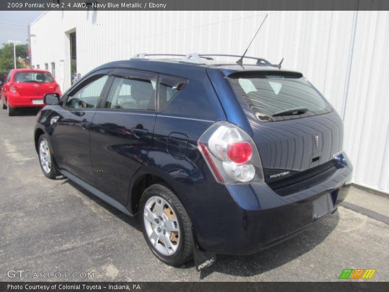 Navy Blue Metallic / Ebony 2009 Pontiac Vibe 2.4 AWD