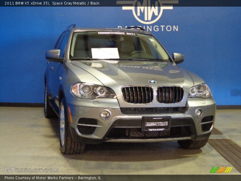 Space Gray Metallic / Black 2011 BMW X5 xDrive 35i
