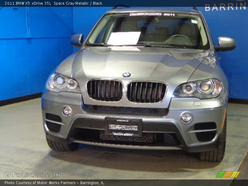 Space Gray Metallic / Black 2011 BMW X5 xDrive 35i