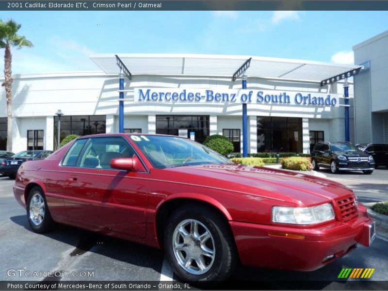 Crimson Pearl / Oatmeal 2001 Cadillac Eldorado ETC