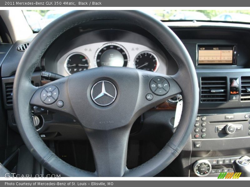 Black / Black 2011 Mercedes-Benz GLK 350 4Matic