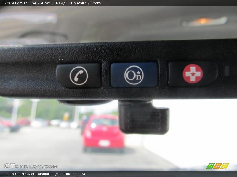 Navy Blue Metallic / Ebony 2009 Pontiac Vibe 2.4 AWD