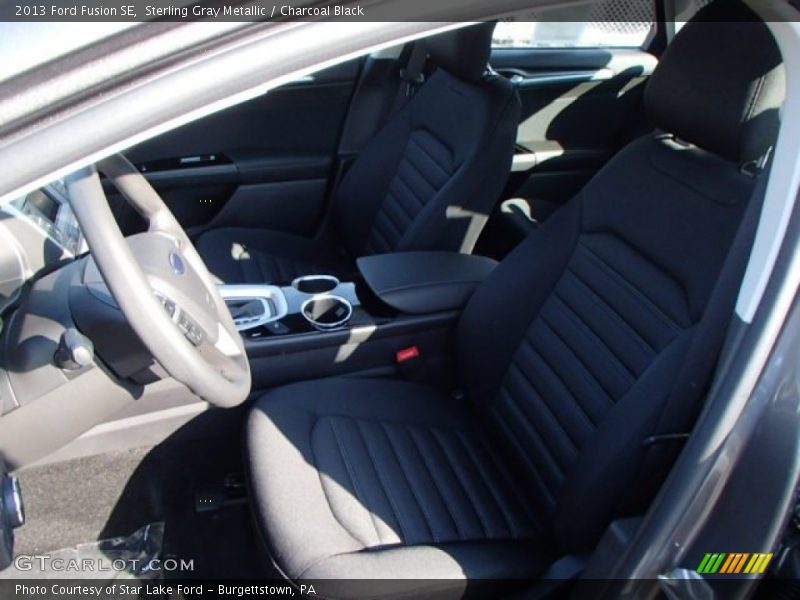 Sterling Gray Metallic / Charcoal Black 2013 Ford Fusion SE