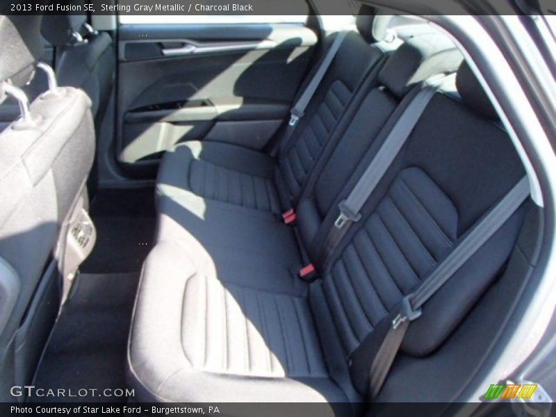 Sterling Gray Metallic / Charcoal Black 2013 Ford Fusion SE