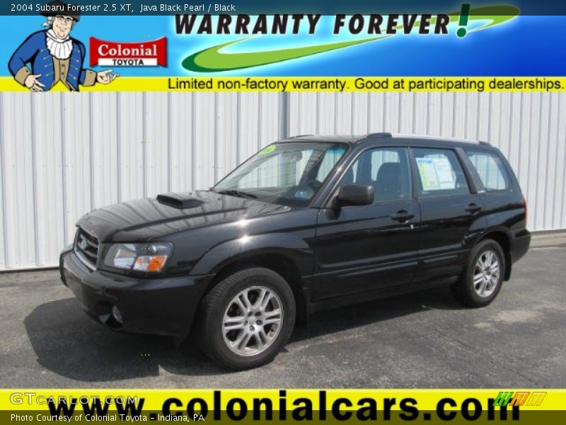 Java Black Pearl / Black 2004 Subaru Forester 2.5 XT