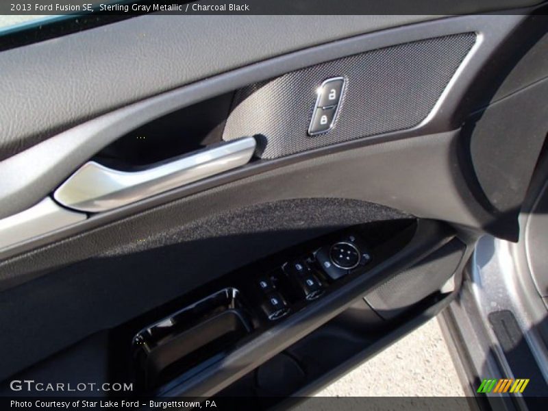 Sterling Gray Metallic / Charcoal Black 2013 Ford Fusion SE