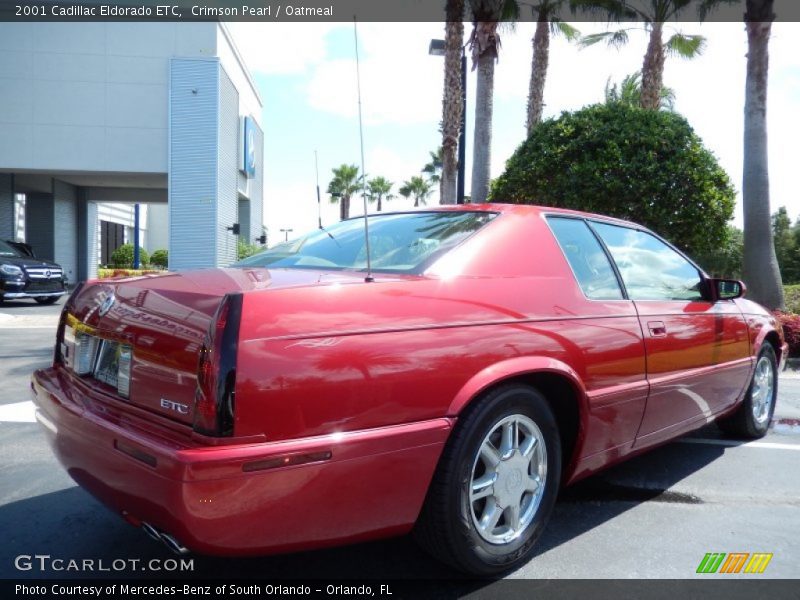 Crimson Pearl / Oatmeal 2001 Cadillac Eldorado ETC