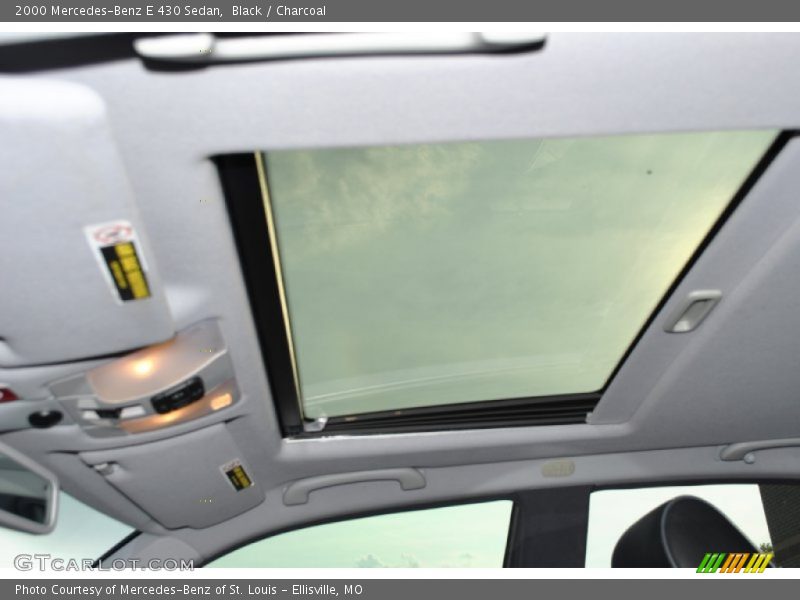 Black / Charcoal 2000 Mercedes-Benz E 430 Sedan