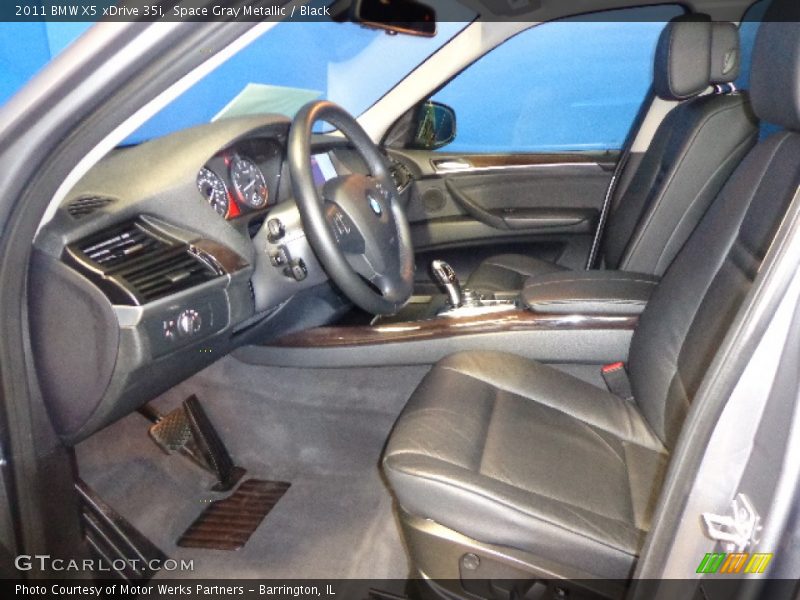 Space Gray Metallic / Black 2011 BMW X5 xDrive 35i