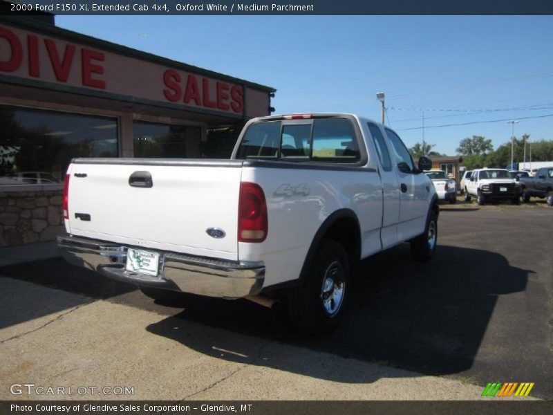 Oxford White / Medium Parchment 2000 Ford F150 XL Extended Cab 4x4