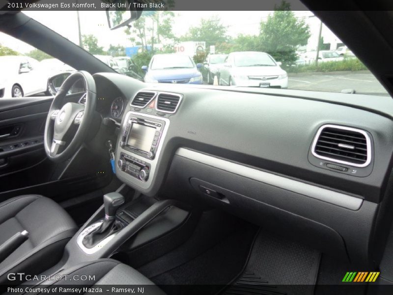 Black Uni / Titan Black 2011 Volkswagen Eos Komfort