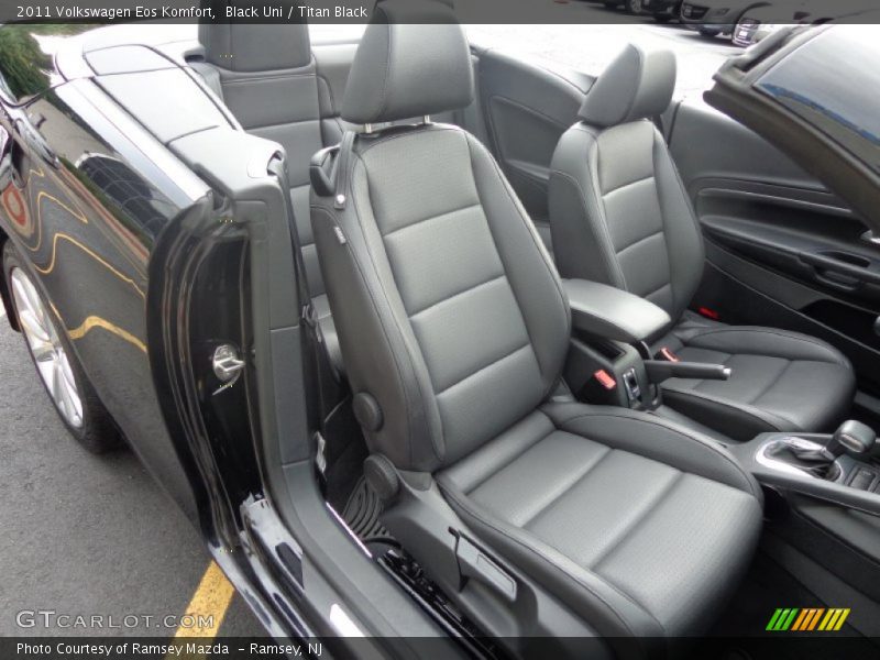 Black Uni / Titan Black 2011 Volkswagen Eos Komfort