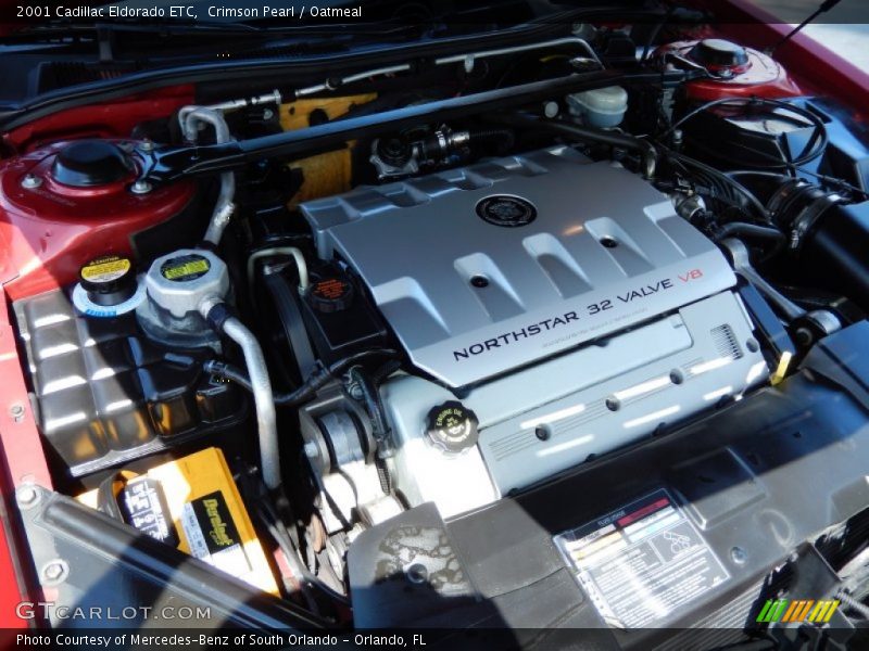  2001 Eldorado ETC Engine - 4.6 Liter DOHC 32-Valve Northstar V8