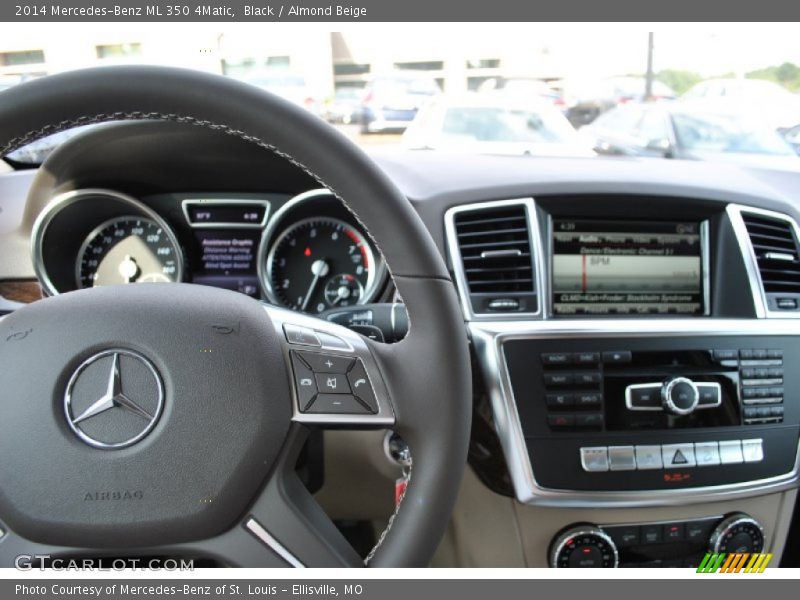 Black / Almond Beige 2014 Mercedes-Benz ML 350 4Matic