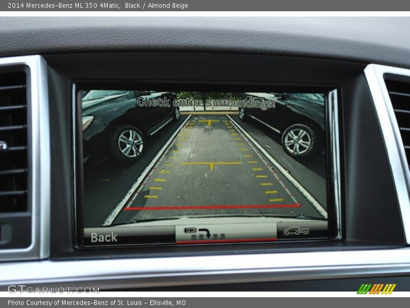 Black / Almond Beige 2014 Mercedes-Benz ML 350 4Matic