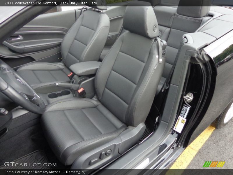 Black Uni / Titan Black 2011 Volkswagen Eos Komfort