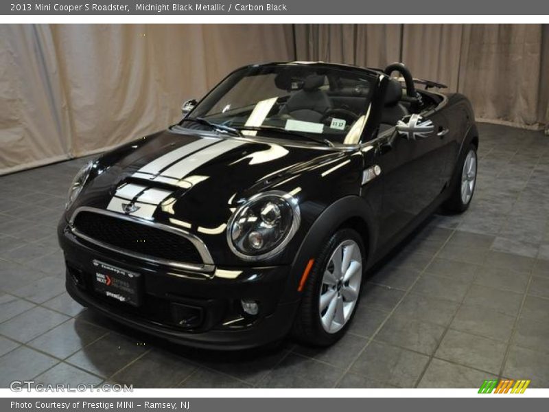Midnight Black Metallic / Carbon Black 2013 Mini Cooper S Roadster