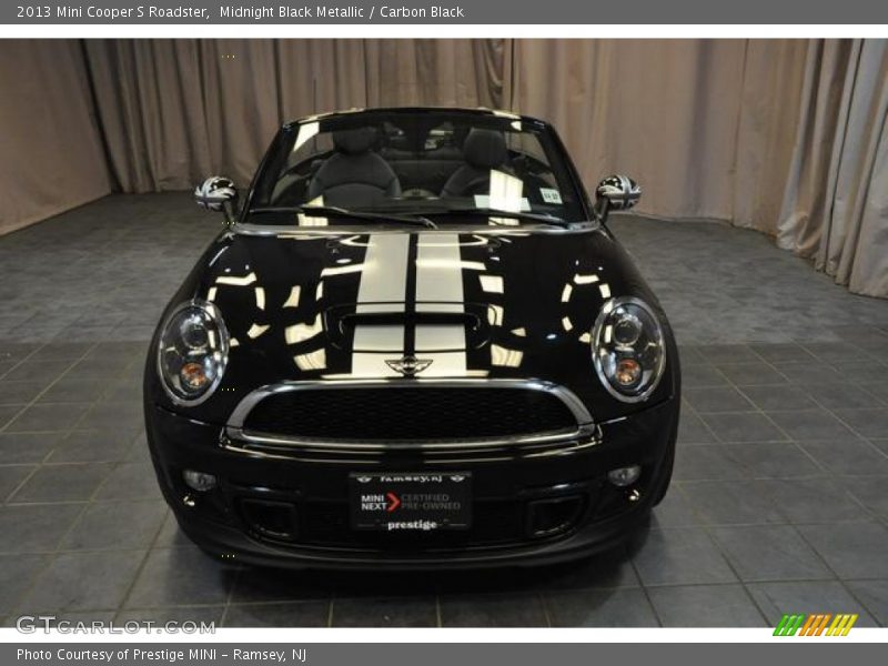 Midnight Black Metallic / Carbon Black 2013 Mini Cooper S Roadster