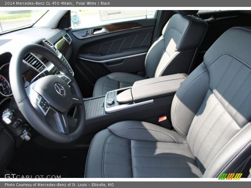 Polar White / Black 2014 Mercedes-Benz GL 450 4Matic
