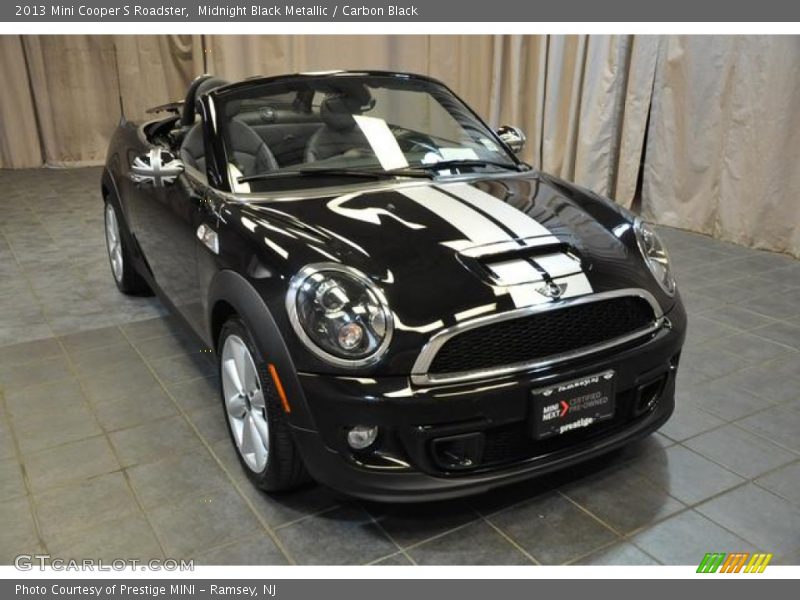 Midnight Black Metallic / Carbon Black 2013 Mini Cooper S Roadster