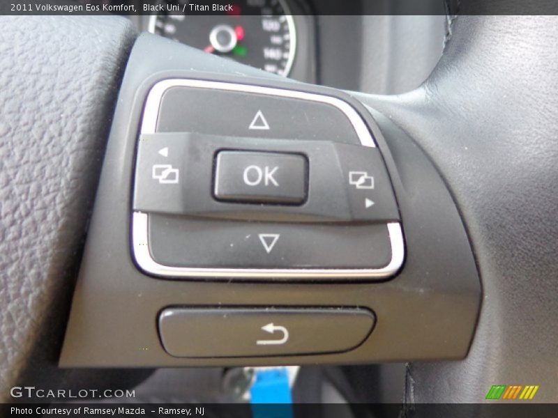 Black Uni / Titan Black 2011 Volkswagen Eos Komfort