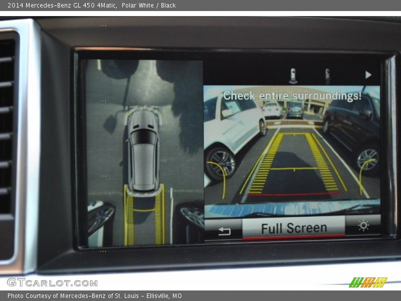 Polar White / Black 2014 Mercedes-Benz GL 450 4Matic