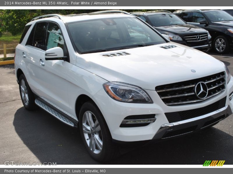 Polar White / Almond Beige 2014 Mercedes-Benz ML 350 4Matic