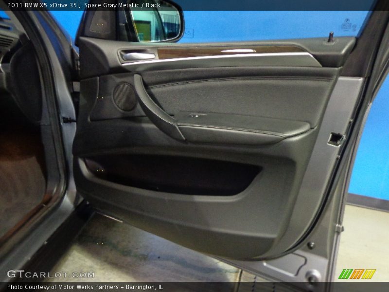 Space Gray Metallic / Black 2011 BMW X5 xDrive 35i