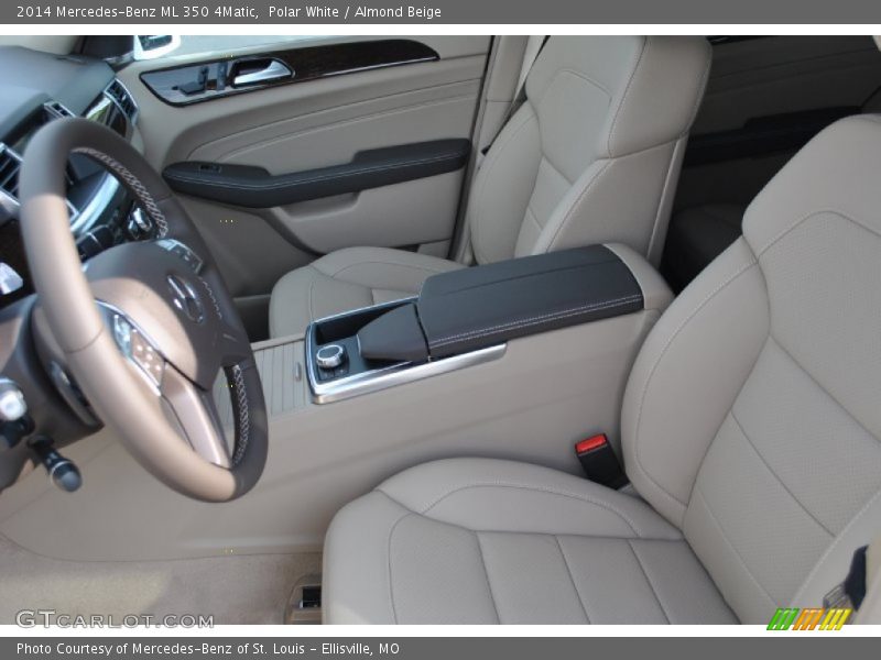 Polar White / Almond Beige 2014 Mercedes-Benz ML 350 4Matic