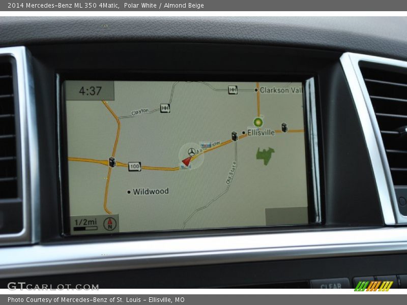 Polar White / Almond Beige 2014 Mercedes-Benz ML 350 4Matic