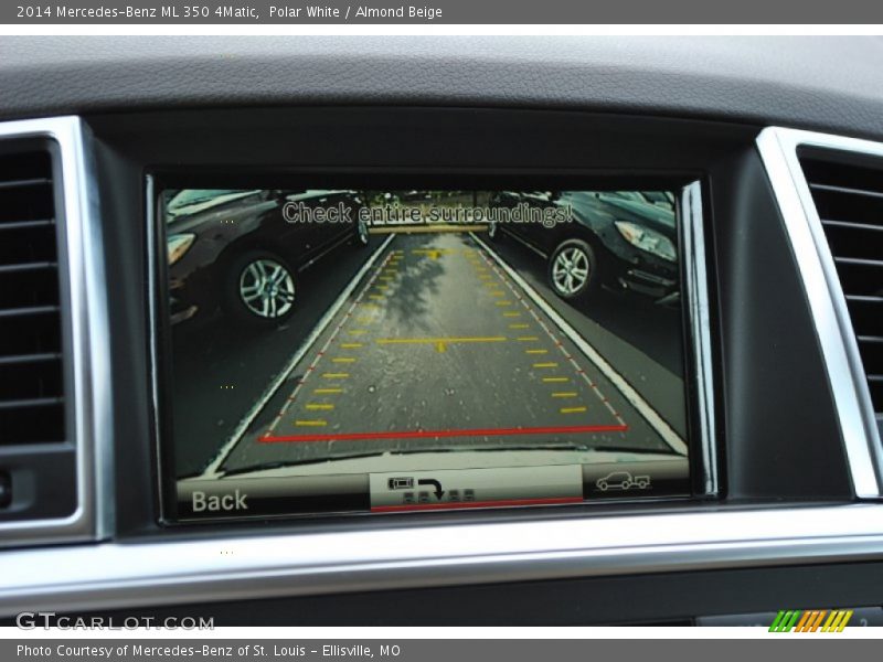 Polar White / Almond Beige 2014 Mercedes-Benz ML 350 4Matic