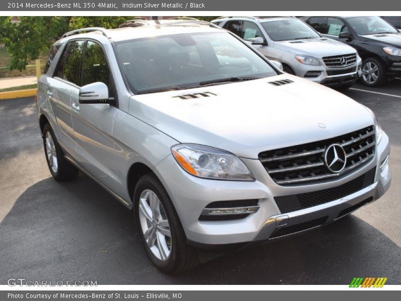 Front 3/4 View of 2014 ML 350 4Matic