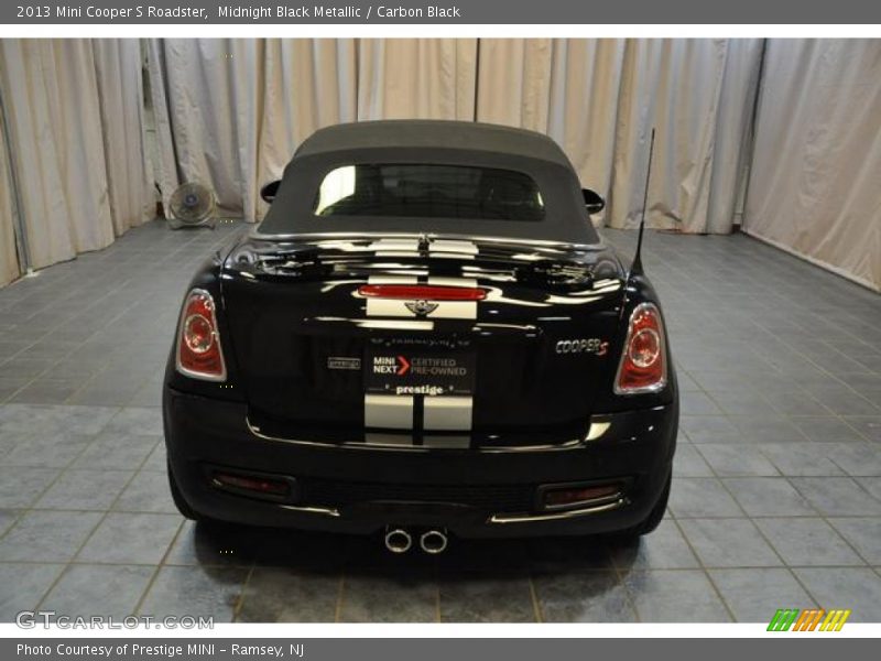 Midnight Black Metallic / Carbon Black 2013 Mini Cooper S Roadster