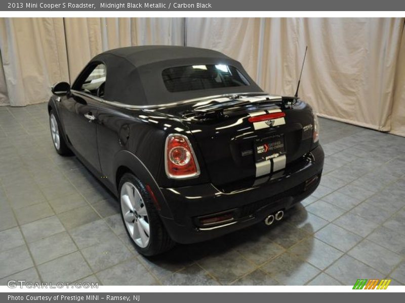 Midnight Black Metallic / Carbon Black 2013 Mini Cooper S Roadster
