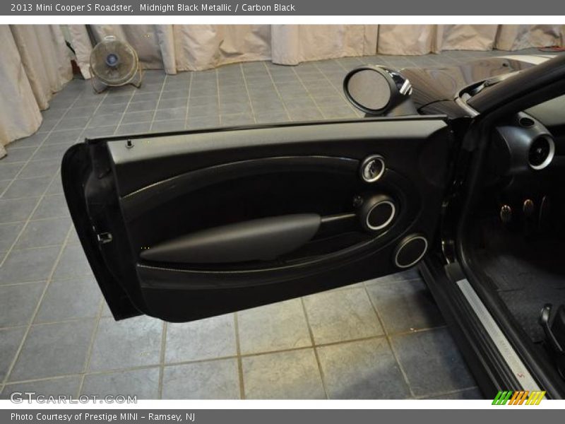 Midnight Black Metallic / Carbon Black 2013 Mini Cooper S Roadster