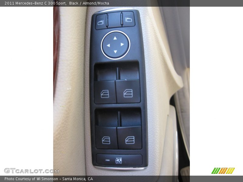 Black / Almond/Mocha 2011 Mercedes-Benz C 300 Sport