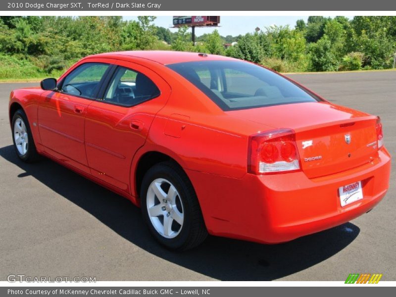 TorRed / Dark Slate Gray 2010 Dodge Charger SXT