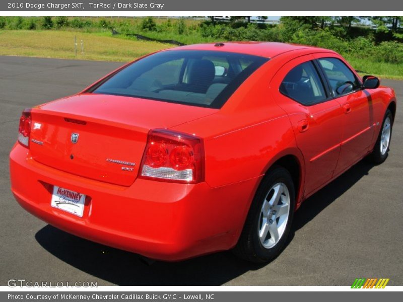 TorRed / Dark Slate Gray 2010 Dodge Charger SXT