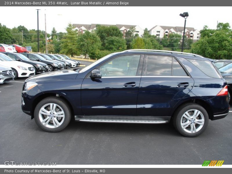  2014 ML 350 4Matic Lunar Blue Metallic