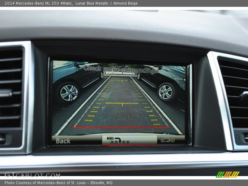 Lunar Blue Metallic / Almond Beige 2014 Mercedes-Benz ML 350 4Matic