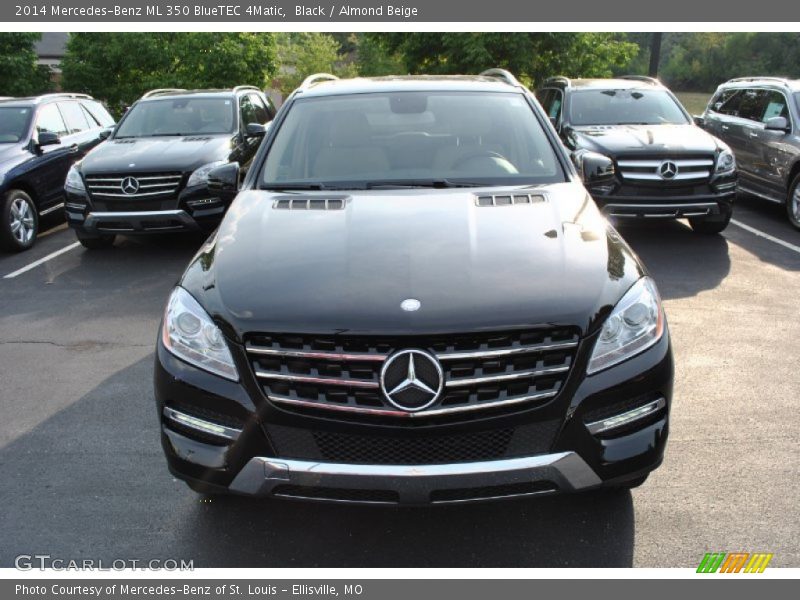 Black / Almond Beige 2014 Mercedes-Benz ML 350 BlueTEC 4Matic