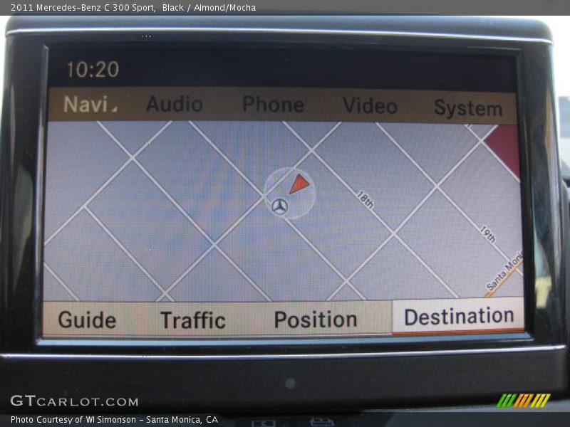 Black / Almond/Mocha 2011 Mercedes-Benz C 300 Sport