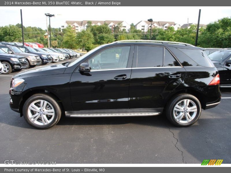 Black / Almond Beige 2014 Mercedes-Benz ML 350 BlueTEC 4Matic