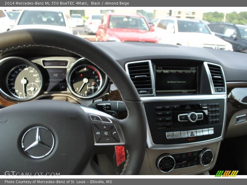 Black / Almond Beige 2014 Mercedes-Benz ML 350 BlueTEC 4Matic