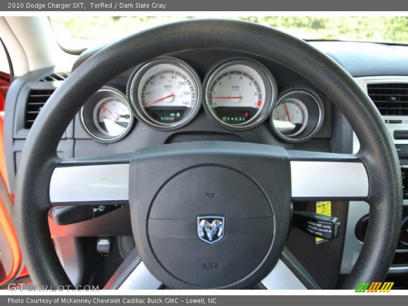 TorRed / Dark Slate Gray 2010 Dodge Charger SXT